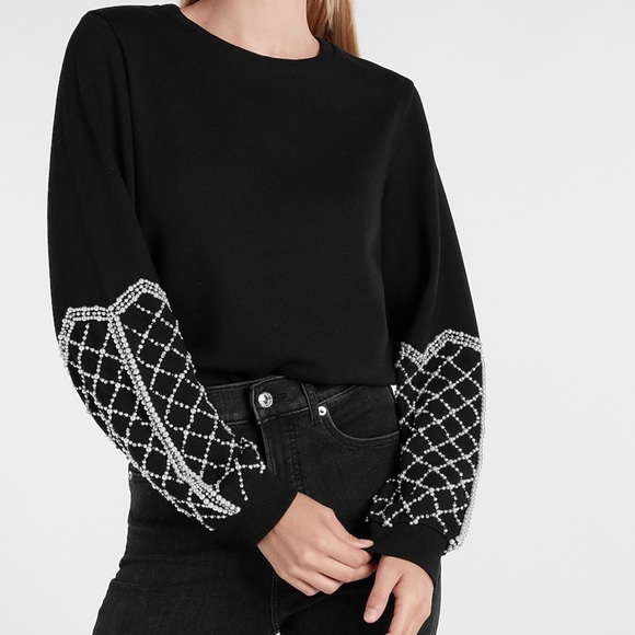 express pearl sweater